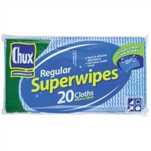 Chux Superwipe Regular Wipes 60cmx30cm 20Pack