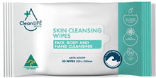 Clean Life Skin Cleansing Wipes 50PK