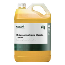 Clean Plus Dishwashing Liquid Classic Yellow 5L