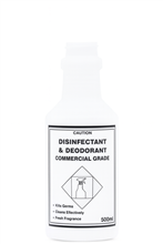 Clean Plus Disinfectant Empty Spray Bottle 500ml 