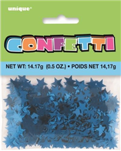 Confetti Stars Blue 14G