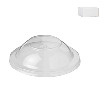 Container Round Dome Lid Large 500 Carton