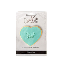 Cookie Embosser Stamp Thank You COOEMTY