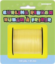 Curling Ribbon Yellow 914m