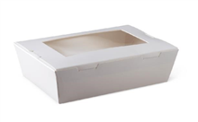 DETPAK LUNCH BOX XSML WINDOW WHITE 200CTN
