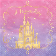 DISNEY PRINCESS NAPKINS 16PK 
