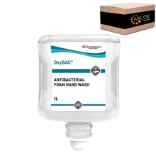 Deb Oxybac Antibacterial Foam Wash 1L 6CTN