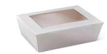 Detpak Lunch Box Large Window White 10 Packet