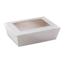 Detpak Lunch Box Large Window White 200CTN