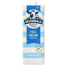 Devondale Long Life Milk Full Cream 1L