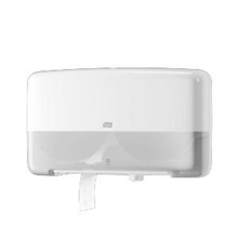 Dispenser Tork Twin Mini Jumbo Toilet Roll White 