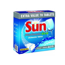 Diversey Sun Platinum Dishwasher Tablets 70CTN