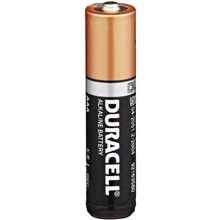 Duracell Battery Coppertop AAA Single