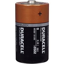 Duracell Battery Coppertop D Single