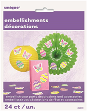 EASTER EMBELLISHMENTS 24PK 62672