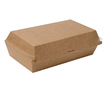 ECO SAVER CARDBOARD KRAFT SNACK BOX REG 400CTN