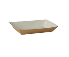 ECO SAVER CARDBOARD KRAFT TRAY HOT DOG 300CTN