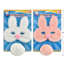 Easter Plush Mask  Tail Assorted