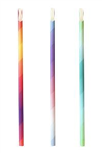 Eco Straw Spoon Paper 4Ply Mixed Colours 2200ctn