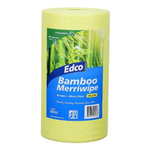 Edco Bamboo Merriwipe Roll Yellow