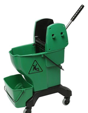 Edco Enduro Press Industrial Mop Bucket Green 25L