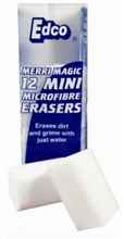 Edco Merri Magic Microfibre Eraser Mini 12 Pack
