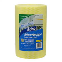 Edco Merriwipe Roll HD Yellow 45m