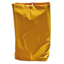 Edco Trolley Deluxe Scissor Plastic Bag Yellow