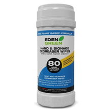 Eden Hand  Signage Degreaser Wipes 80TUB