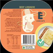 Enricos Beef Lasagne 220G