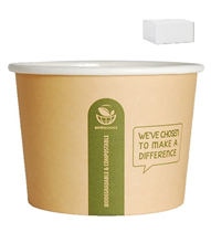 Envirochoice Heavyboard Round Container 16Oz 25 Pack 500 Carton