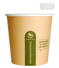 Envirochoice Heavyboard Round Container 24Oz 25 Pack 500 Carton