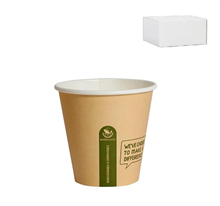 Envirochoice Hot Cup Single Wall 8Oz Kraft 50 Pack 20 Carton