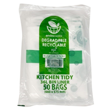 Envirochoice Kitchen Tidy 36L 50 Pack
