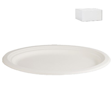 Envirochoice Natural Fibre Oval Plate 125 X 10 25 Pack 20 Carton