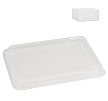 Envirochoice Natural Fibre Rectangle Lid For 500ml 50 Pack 10 Carton