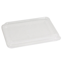 Envirochoice Natural Fibre Rectangle Lid For 500ml 50 Pack