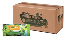 Envirostar Garbage Bag Compost Green 55L 30Roll 10CTN