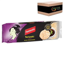 Fantastic Rice Crackers Teriyaki 100g 12CTN