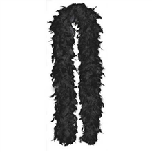 Feather Boa Black