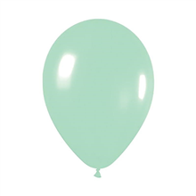 Five Star Balloons Matte Pastel Green 12Cm 20Pk
