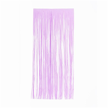 Five Star Foil Curtain Pastel Lilac 90 X 200Cm