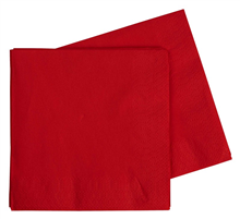 Five Star Napkins Cocktail 2Ply Apple Red 40 Pack