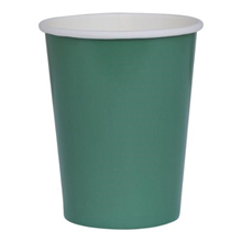 Five Star Paper Cup Sage Green 260ML 20 Pack