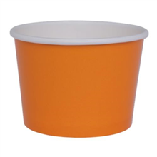 Five Star Paper Gelato Cup Tangerine 10PK