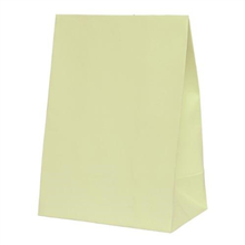 Five Star Paper Party Bag Pastel Yellow 10PK
