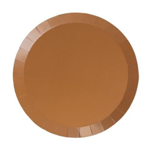 Five Star Paper Round 7 Snack Plate Acorn 20PK