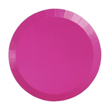 Five Star Paper Round 7 Snack Plate Flamingo 20PK