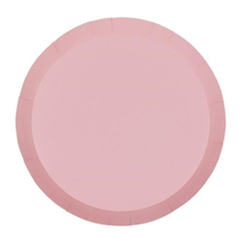 Five Star Paper Round Dinner Plate 9 Classic Pink 20 Pack