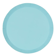 Five Star Paper Round Dinner Plate 9 Pastel Blue 20 Pack